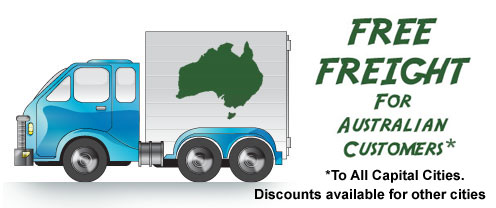 Free Freight for Australian Customers