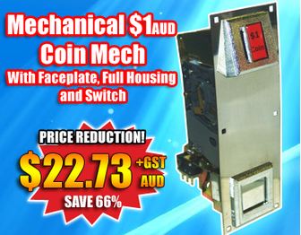 Australian Coin Mech Price Reduction - save 66%