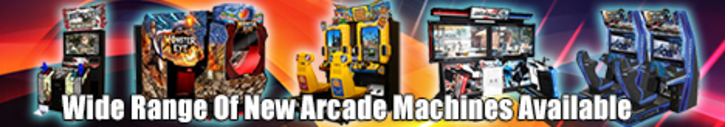 Wide Range Of New Arcade Machines Available - Lowest Price Guarantee!