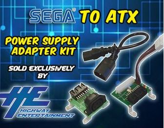 SEGA to ATX Power Supply Adapter kit