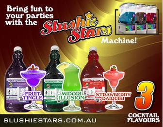 Slushie Stars Cocktail Varieties