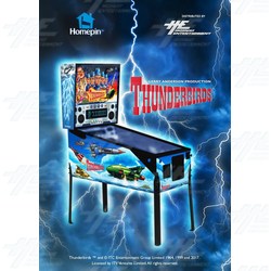 Highway Entertainment to distribute Homepin's Thunderbirds Pinball Machine