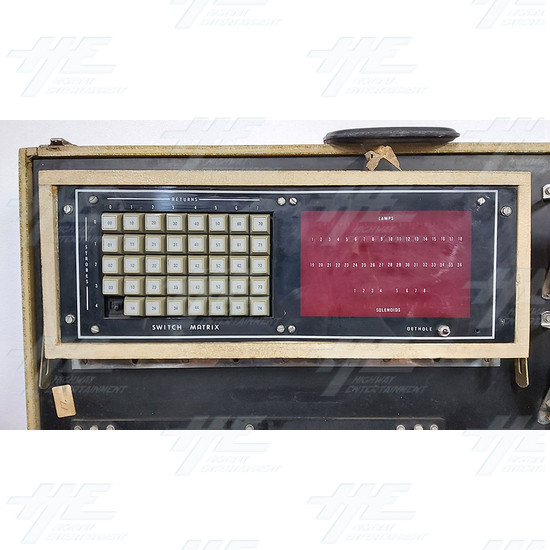 Gottlieb Pinball Machine System 1 Board Test Fixture - System 1 Board Test Fixture - Detail View 1
