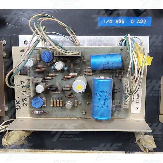 Gottlieb Pinball Machine System 1 Board Test Fixture - System 1 Board Test Fixture - Detail View 6