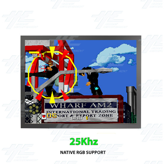 26 inch 4x3 LCD Monitor for Arcade Machine 2880x2160 (Factory Seconds) - 26 inch 4x3 LCD Monitor for Arcade Machine 2880x2160  25KHZ Native RGB