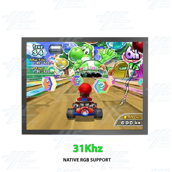 26 inch 4x3 LCD Monitor for Arcade Machine 2880x2160 (Factory Seconds) - 26 inch 4x3 LCD Monitor for Arcade Machine 2880x2160  31KHZ Native RGB