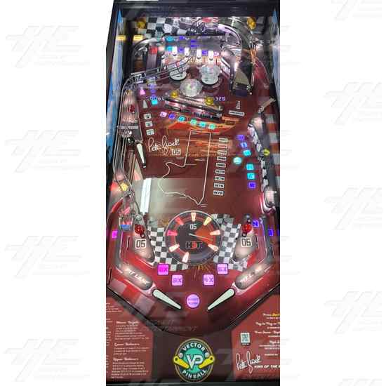 Peter Brock King of the Mountain Pinball Machine - Peter Brock King of the Mountain - Playfield 1