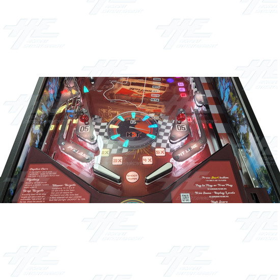 Peter Brock King of the Mountain Pinball Machine - Peter Brock King of the Mountain - Playfield 4