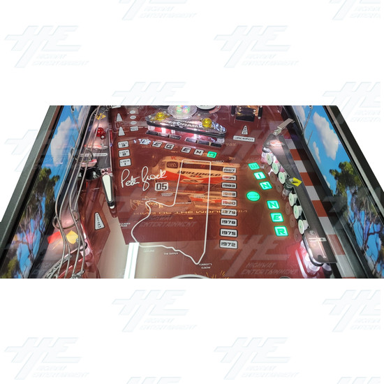 Peter Brock King of the Mountain Pinball Machine - Peter Brock King of the Mountain - Playfield 3