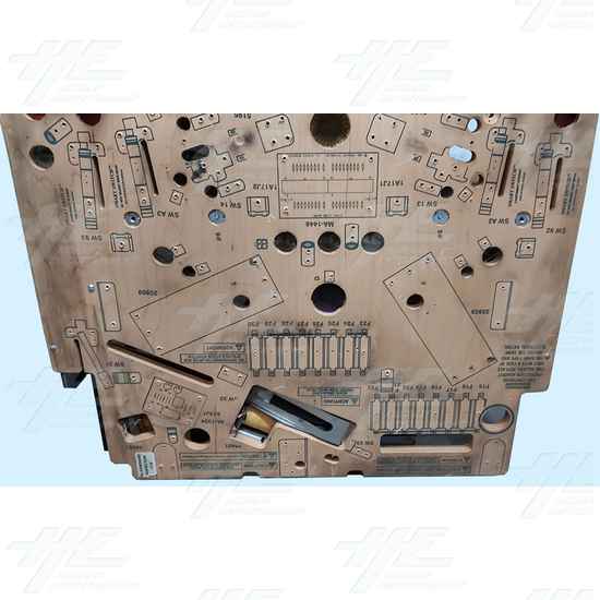 Rescue 911 Pinball Machine Playfield - Rescue 911 - Back Bottom View
