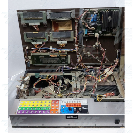 Williams Bally Pinball Machine System 11A/B/C Board Test Fixture - Unit one Front View