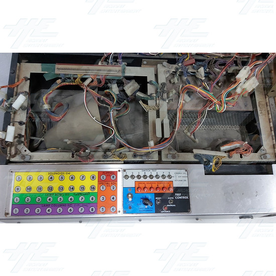 Williams Bally Pinball Machine System 11A/B/C Board Test Fixture - Unit one Front Panel